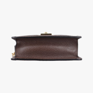 Secondhand Gucci Ophidia GG Mini Beige ×Brown PVC coated canvas×Leather 696180 shoulderbag | stylenewstar