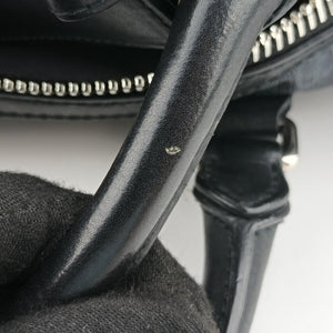Pre-owned Gucci GG Supreme Carry-On Duffel Black x Multicolour PVC coated canvas×Leather 474131 handbag | stylenewstar