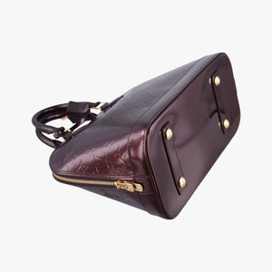 Secondhand Louis Vuitton Alma PM Amarante Vernis M91611 handbag | stylenewstar
