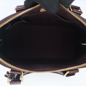 Secondhand Louis Vuitton Alma PM Amarante Vernis M91611 handbag | stylenewstar