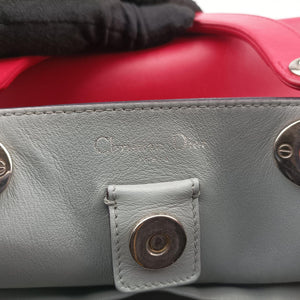 Pre-owned Christian Dior Diorissimo Red Leather shoulderbag | stylenewstar