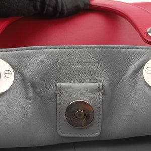 Pre-owned Christian Dior Diorissimo Red Leather shoulderbag | stylenewstar