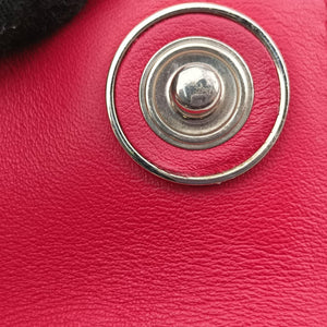 Pre-owned Christian Dior Diorissimo Red Leather shoulderbag | stylenewstar