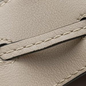 Pre-owned Loewe Hammock Beige Canvas × Leather shoulderbag | stylenewstar