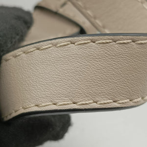 Pre-owned Loewe Hammock Beige Canvas × Leather shoulderbag | stylenewstar