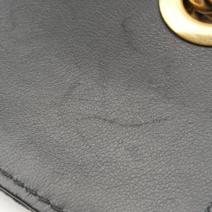 Pre-owned Gucci GG Marmont Black velour 443497 shoulderbag | stylenewstar