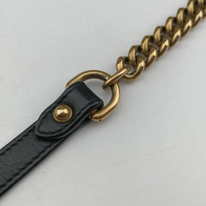 Pre-owned Gucci GG Marmont Black velour 443497 shoulderbag | stylenewstar