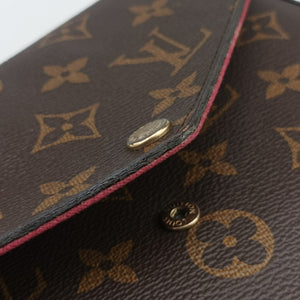 Pre-owned Louis Vuitton Pochette Felicie Brown Monogram Canvas M61276 shoulderbag | stylenewstar