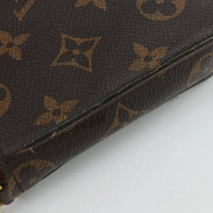 Pre-owned Louis Vuitton Pochette Felicie Brown Monogram Canvas M61276 shoulderbag | stylenewstar