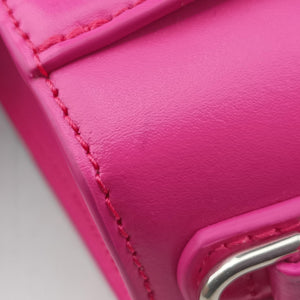 Pre-owned Balenciaga Hourglass Pink leather shoulderbag | stylenewstar