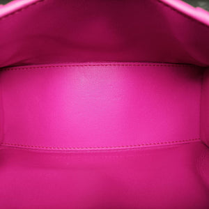 Pre-owned Balenciaga Hourglass Pink leather shoulderbag | stylenewstar