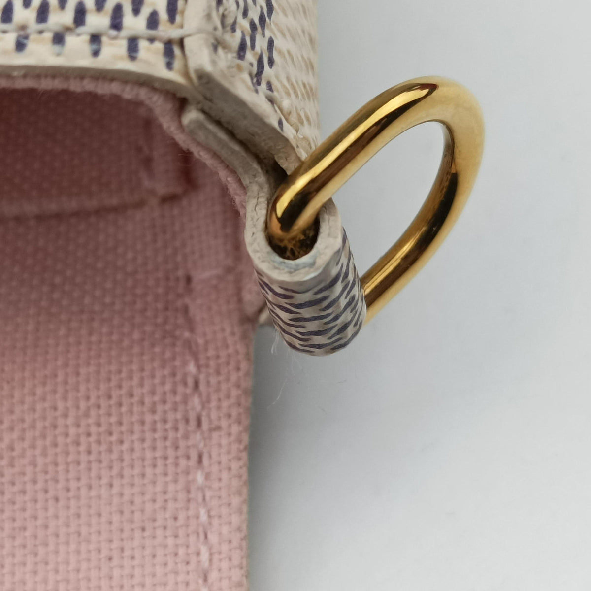 Pre-owned Louis Vuitton Pochette FeLICIE AZUR Damier Canvas N63106 shoulderbag | stylenewstar