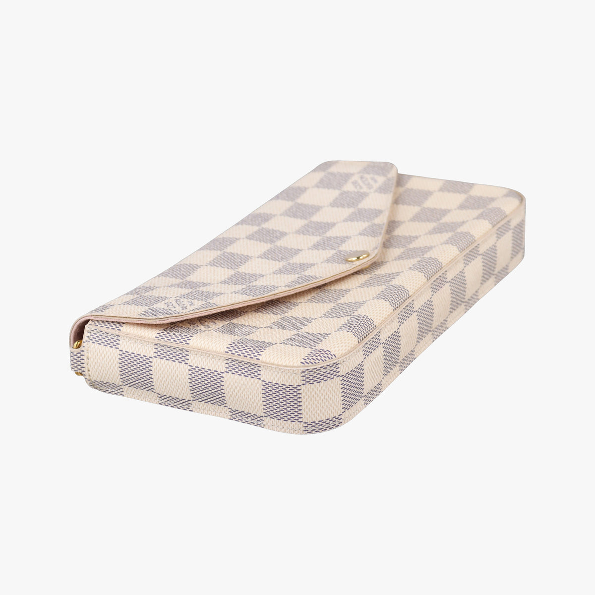 Pre-owned Louis Vuitton Pochette FeLICIE AZUR Damier Canvas N63106 shoulderbag | stylenewstar