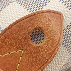 Secondhand Louis Vuitton Speedy 30 AZUR Damier Canvas N41533 handbag | stylenewstar