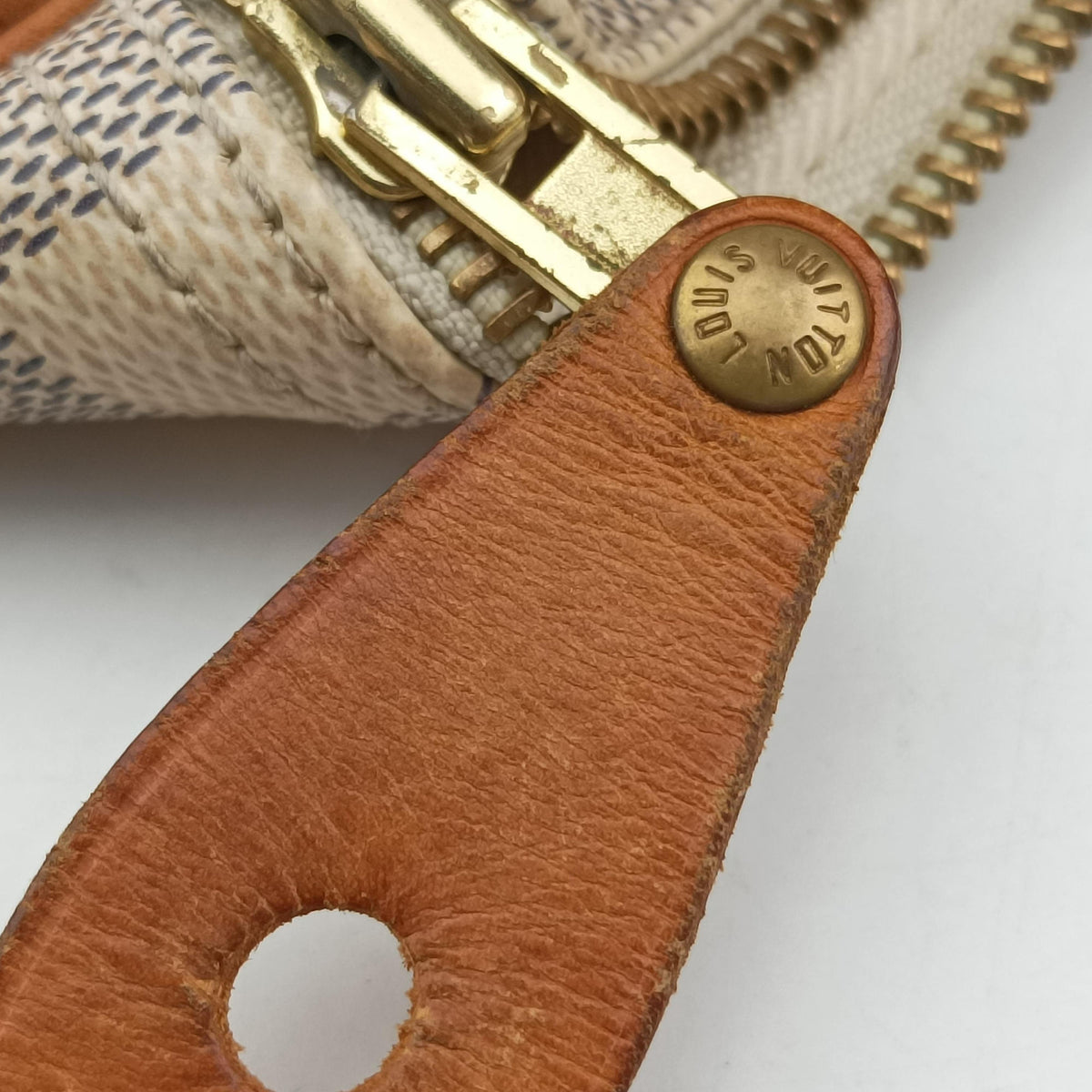 Secondhand Louis Vuitton Speedy 30 AZUR Damier Canvas N41533 handbag | stylenewstar