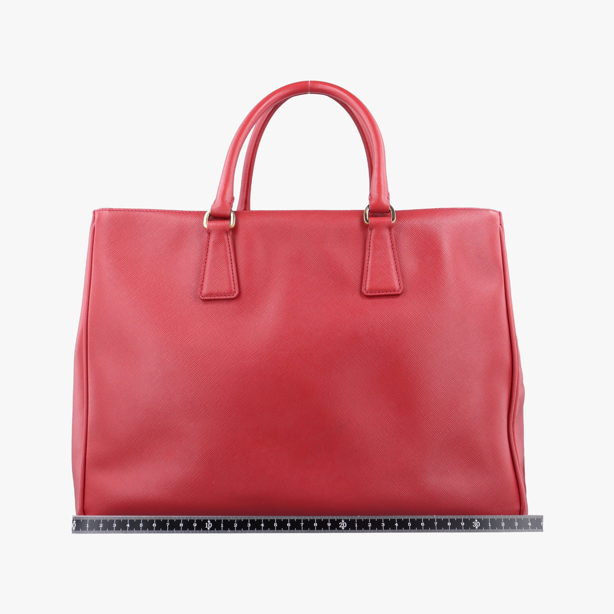 Vintage Prada Galleria Red SAFFIANO Leather BN1786 handbag | stylenewstar