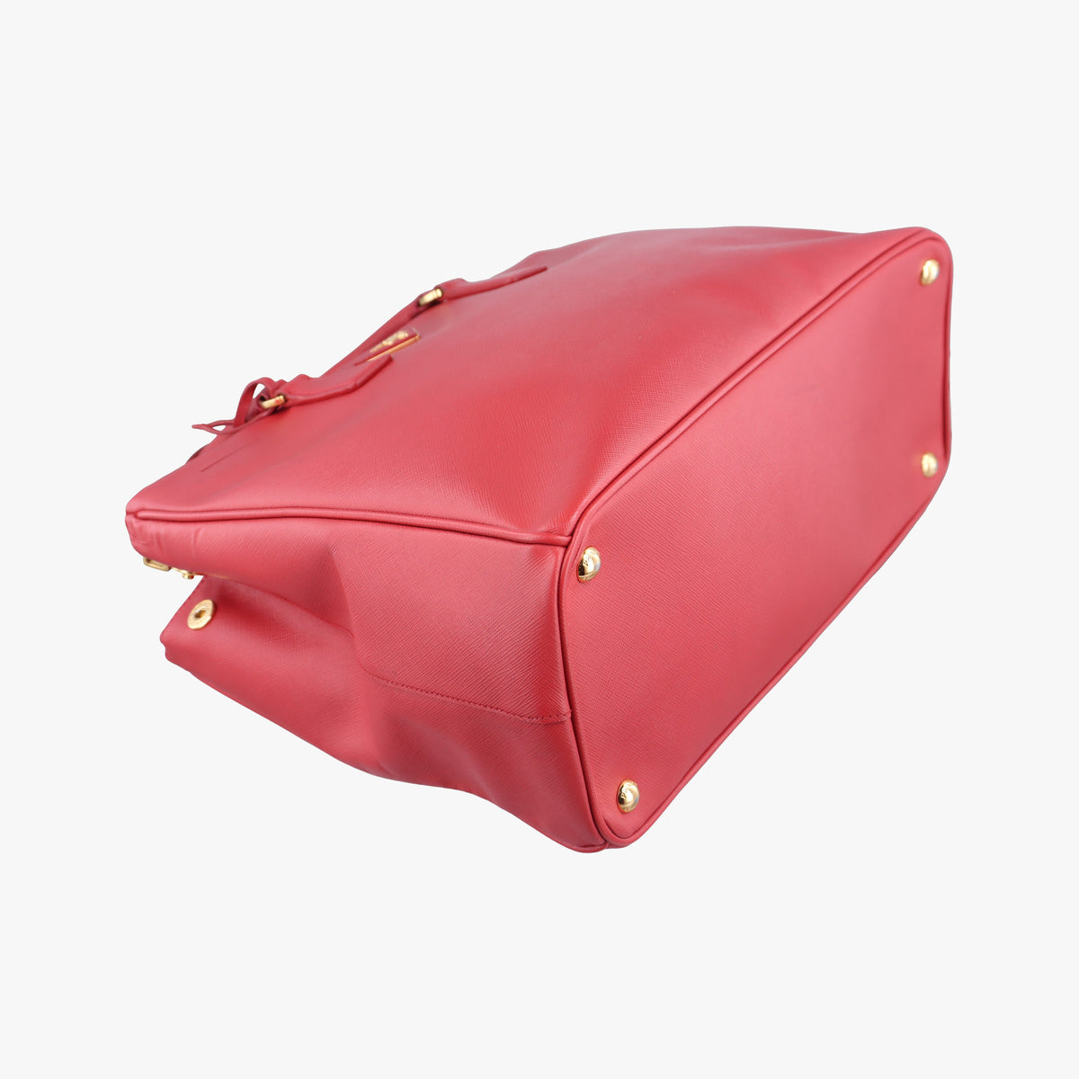 Vintage Prada Galleria Red SAFFIANO Leather BN1786 handbag | stylenewstar