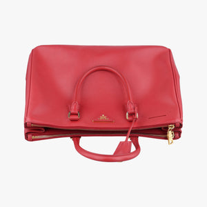 Vintage Prada Galleria Red SAFFIANO Leather BN1786 handbag | stylenewstar