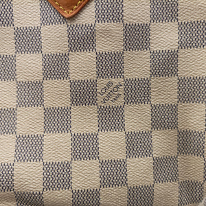 Pre-owned Louis Vuitton Speedy 35 AZUR Damier Canvas N41535 shoulderbag | stylenewstar