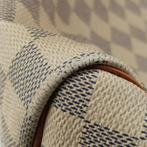 Pre-owned Louis Vuitton Speedy 35 AZUR Damier Canvas N41535 shoulderbag | stylenewstar