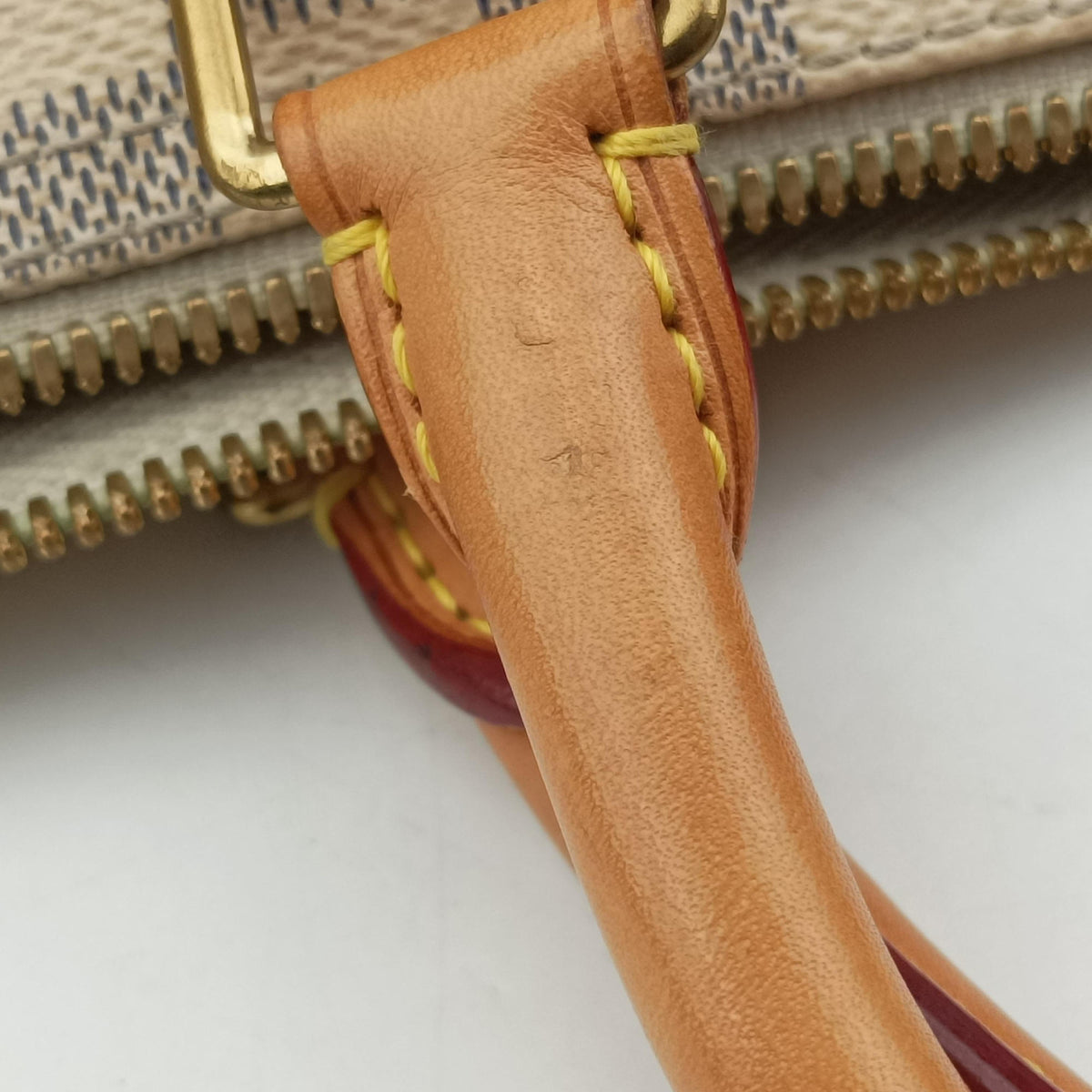 Pre-owned Louis Vuitton Speedy 35 AZUR Damier Canvas N41535 shoulderbag | stylenewstar