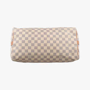 Pre-owned Louis Vuitton Speedy 35 AZUR Damier Canvas N41535 shoulderbag | stylenewstar