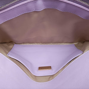 Pre-owned VERSACE Medusa quilted chain Pink Patent  shoulderbag | stylenewstar