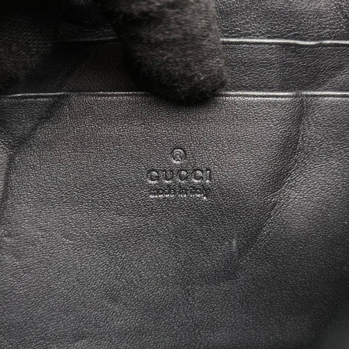 Vintage Gucci GG Marmont Black velour 474575 shoulderbag | stylenewstar