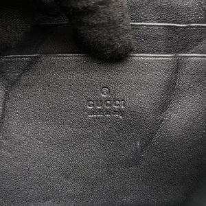 Vintage Gucci GG Marmont Black velour 474575 shoulderbag | stylenewstar