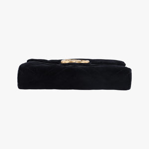 Vintage Gucci GG Marmont Black velour 474575 shoulderbag | stylenewstar
