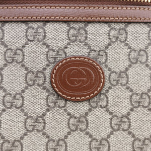 Vintage Gucci GG RETRO Messenger Beige×Brown PVC coated canvas×leather 681021 shoulderbag | stylenewstar