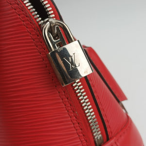 Pre-owned Louis Vuitton Alma BB CARMIN Epi M40850 shoulderbag | stylenewstar