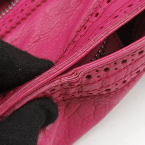Vintage Balenciaga Giant Broad City Pink lambskin  shoulderbag | stylenewstar