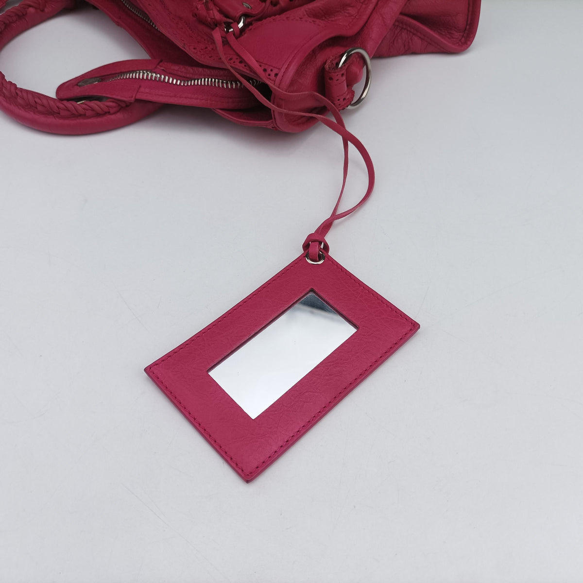 Vintage Balenciaga Giant Broad City Pink lambskin  shoulderbag | stylenewstar