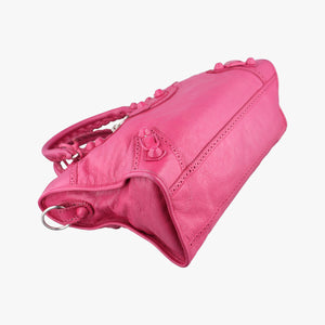 Vintage Balenciaga Giant Broad City Pink lambskin  shoulderbag | stylenewstar