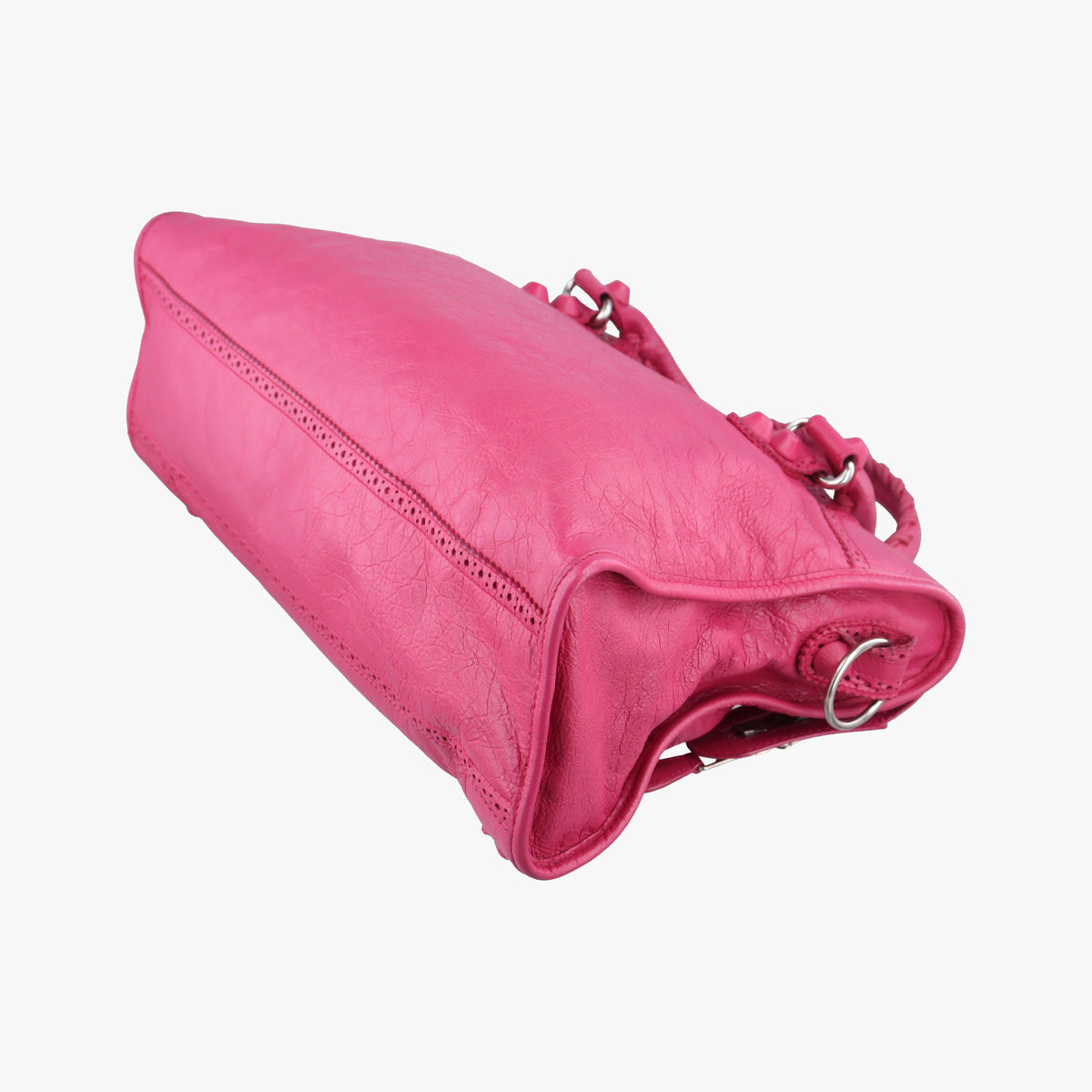 Vintage Balenciaga Giant Broad City Pink lambskin  shoulderbag | stylenewstar