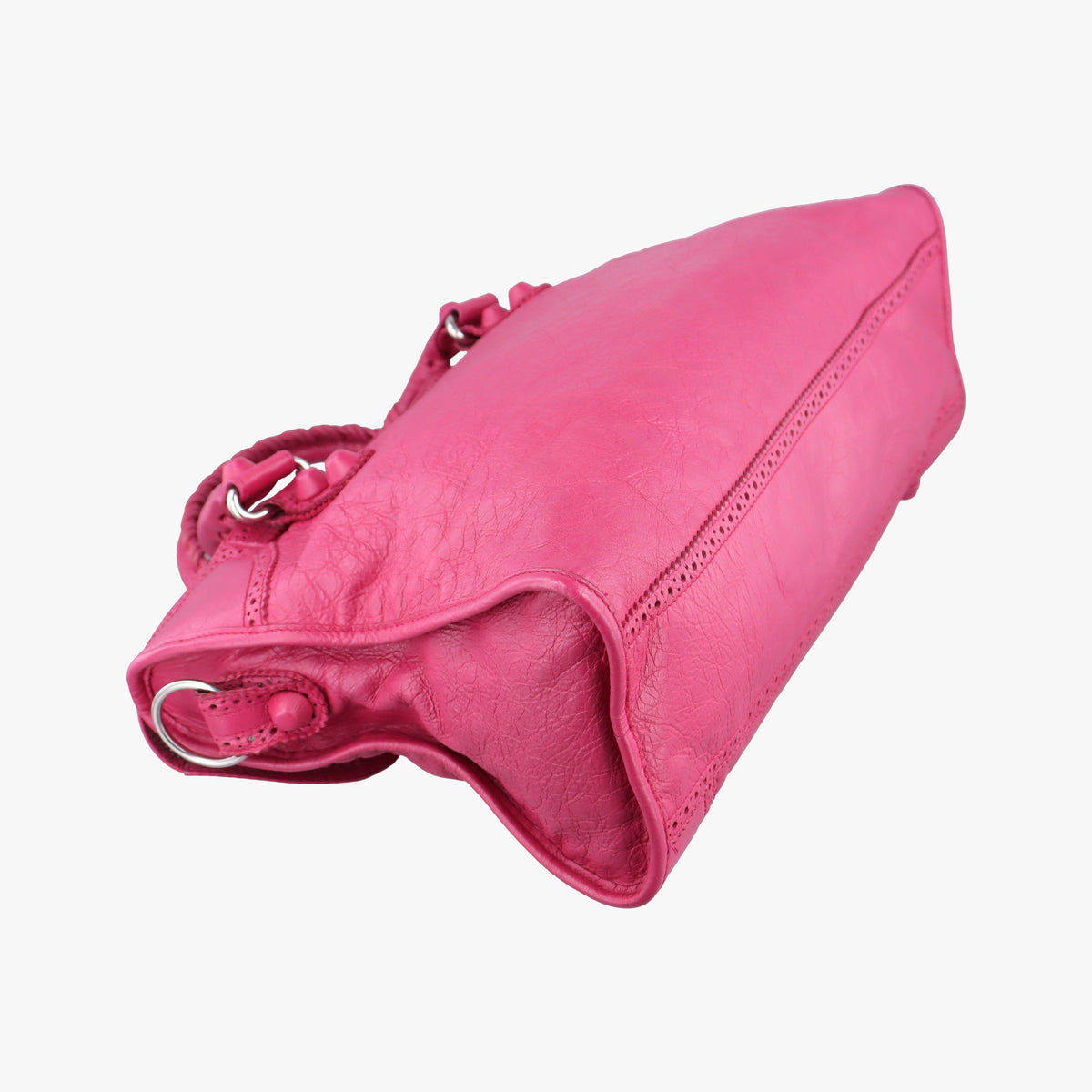 Vintage Balenciaga Giant Broad City Pink lambskin  shoulderbag | stylenewstar