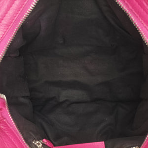 Vintage Balenciaga Giant Broad City Pink lambskin  shoulderbag | stylenewstar
