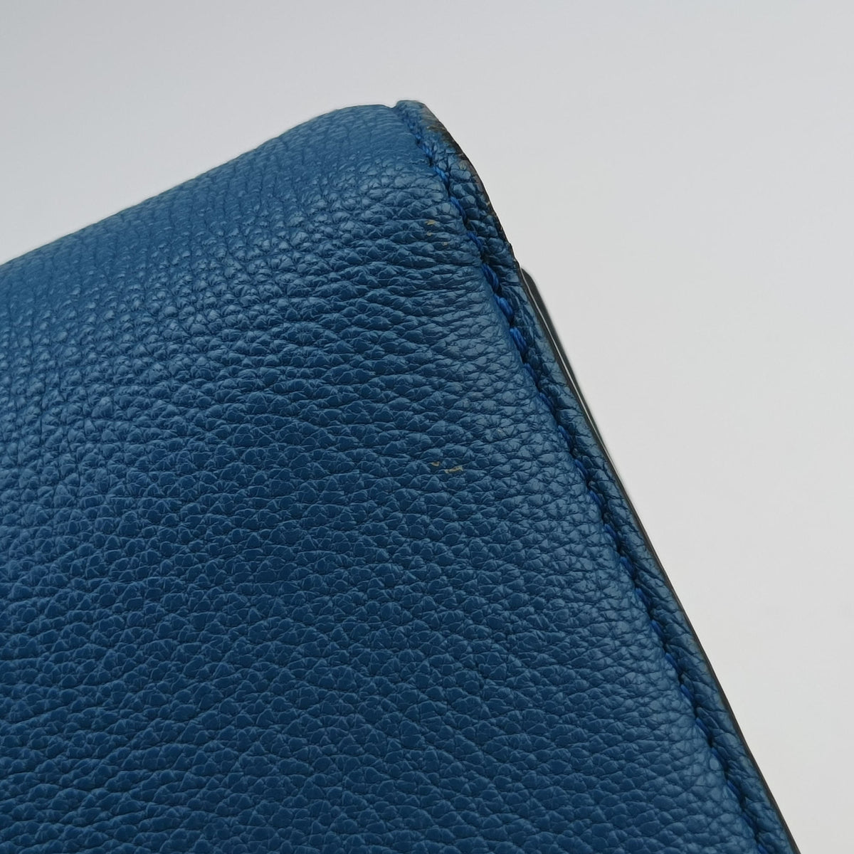 Secondhand Celine CLASSIC BOX Blue Leather  shoulderbag | stylenewstar