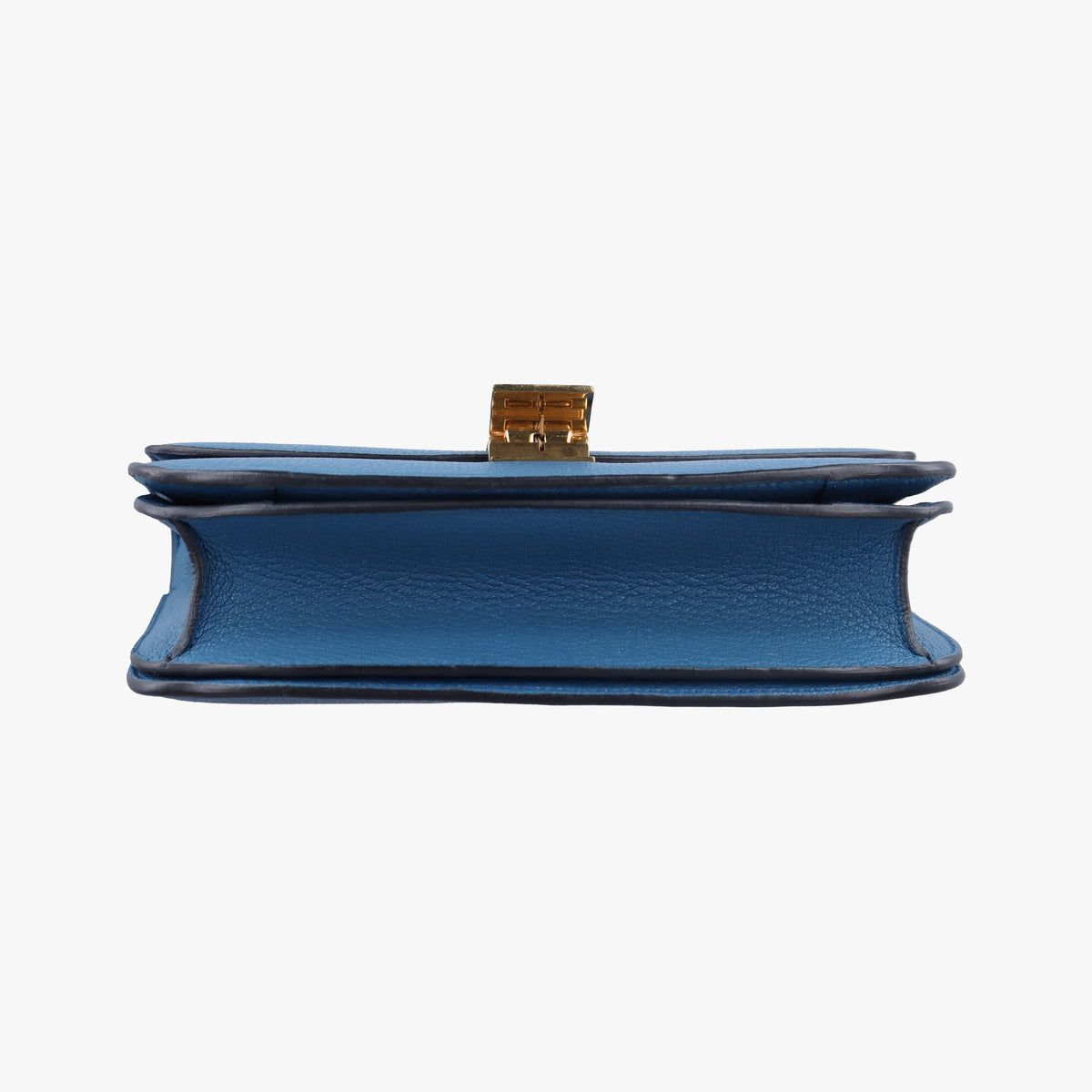 Secondhand Celine CLASSIC BOX Blue Leather  shoulderbag | stylenewstar