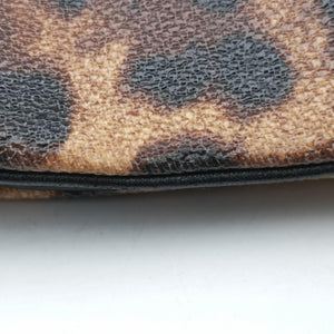 Secondhand Dolce & Gabbana Leopard Print Tote Brown Leather  shoulderbag | stylenewstar