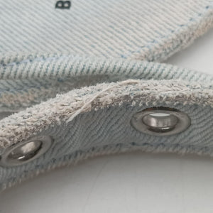 Pre-owned Balenciaga Le Cagole Blue Denim  shoulderbag | stylenewstar