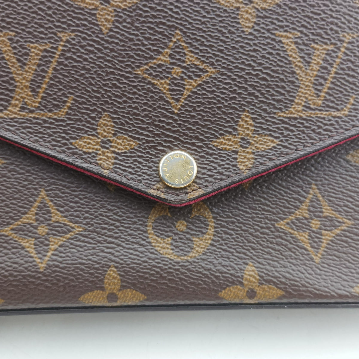 Pre-owned Louis Vuitton Pochette Felicie Brown Monogram Canvas M61276 shoulderbag | stylenewstar