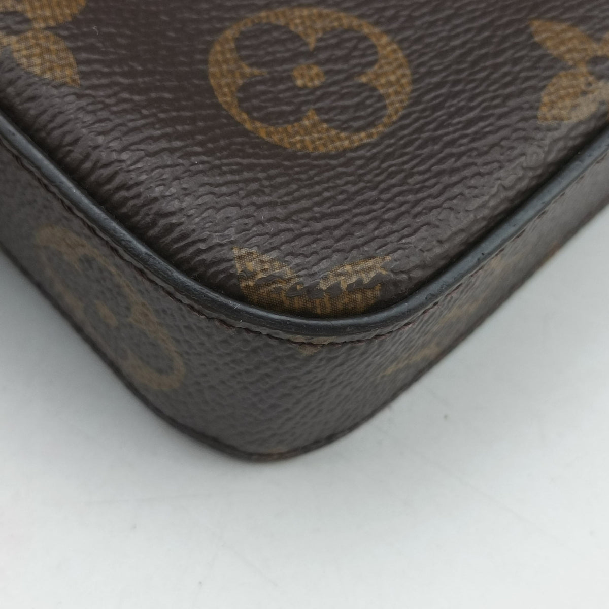 Pre-owned Louis Vuitton Pochette Felicie Brown Monogram Canvas M61276 shoulderbag | stylenewstar