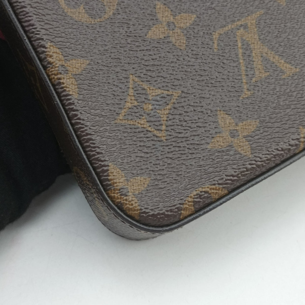 Pre-owned Louis Vuitton Pochette Felicie Brown Monogram Canvas M61276 shoulderbag | stylenewstar