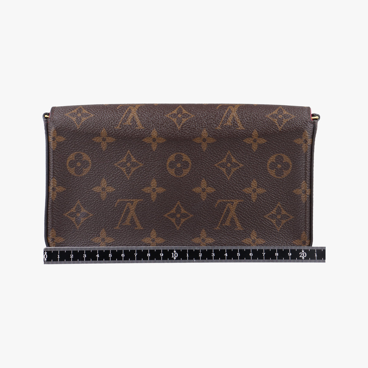 Pre-owned Louis Vuitton Pochette Felicie Brown Monogram Canvas M61276 shoulderbag | stylenewstar