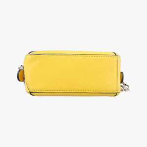 Secondhand Loewe Puzzle Nano Yellow Leather A510U98X01 shoulderbag | stylenewstar