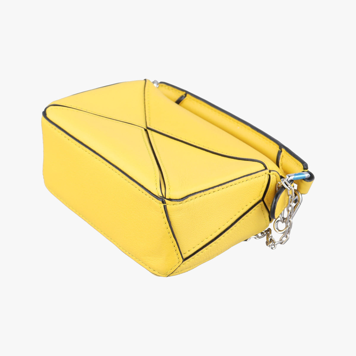 Secondhand Loewe Puzzle Nano Yellow Leather A510U98X01 shoulderbag | stylenewstar