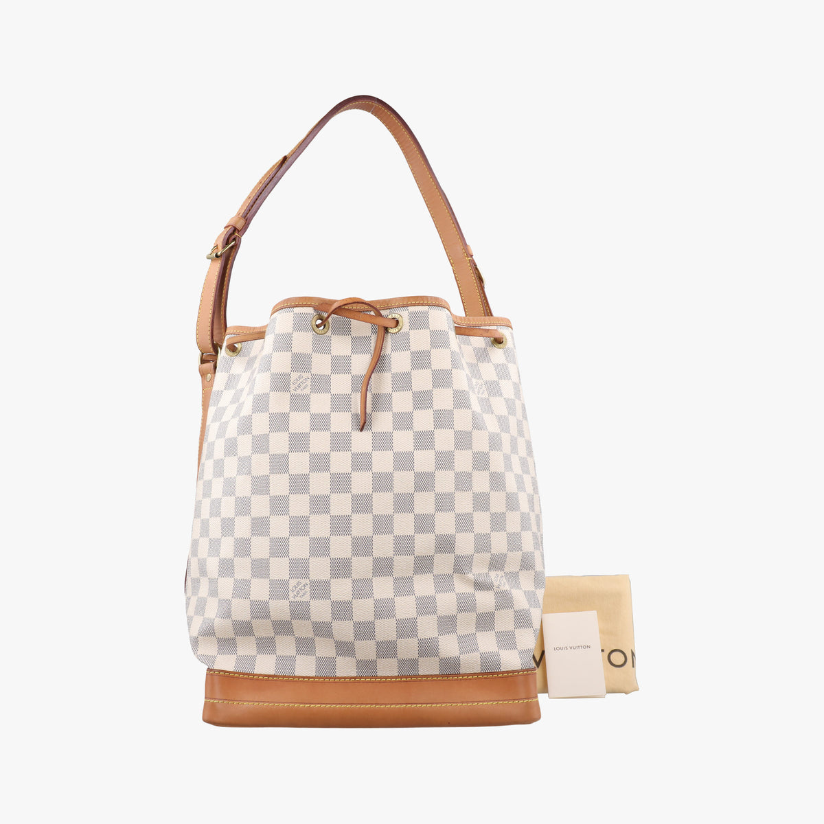 Secondhand Louis Vuitton Noe AZUR Damier Canvas N42222 shoulderbag | stylenewstar