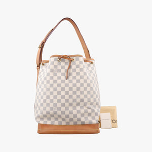 Secondhand Louis Vuitton Noe AZUR Damier Canvas N42222 shoulderbag | stylenewstar